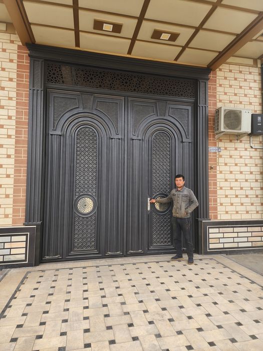 Замонавий темир дорвоза.современные железные ворота