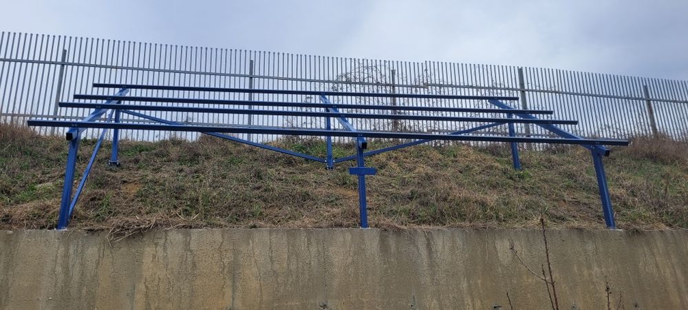 Structura panouri fotovoltaice, solare