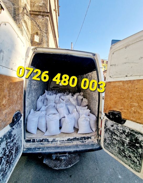 Vand nisip la saci ofer transport și manipulare direct in apartament