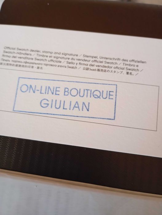 Часовник дамски Swatch Golden Rings White. SO29W107.