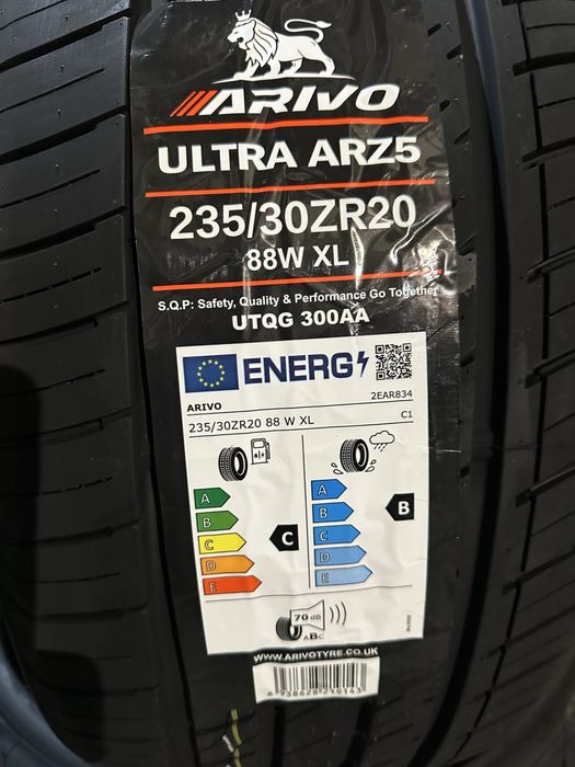 Нови летни гуми ARIVO ULTRA ARZ5 235/30R20 88W XL НОВ DOT БОРД 2353020