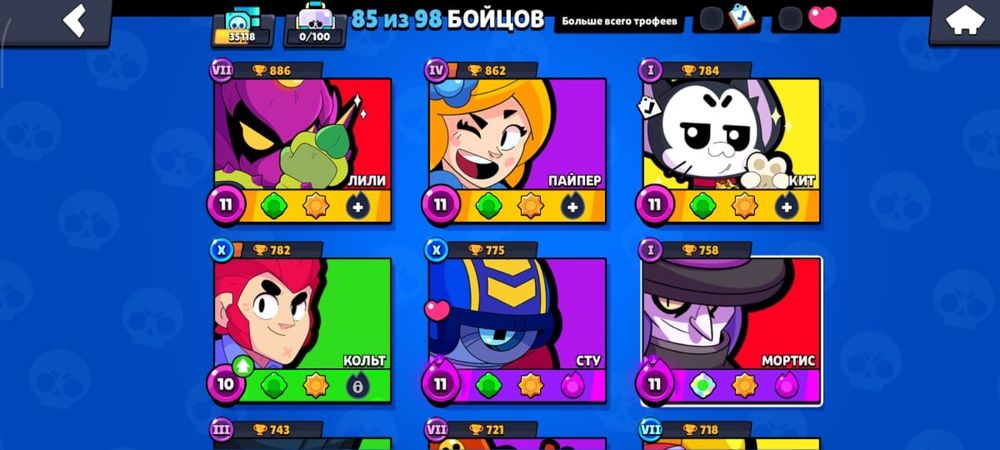 Аккаунт бравл старс