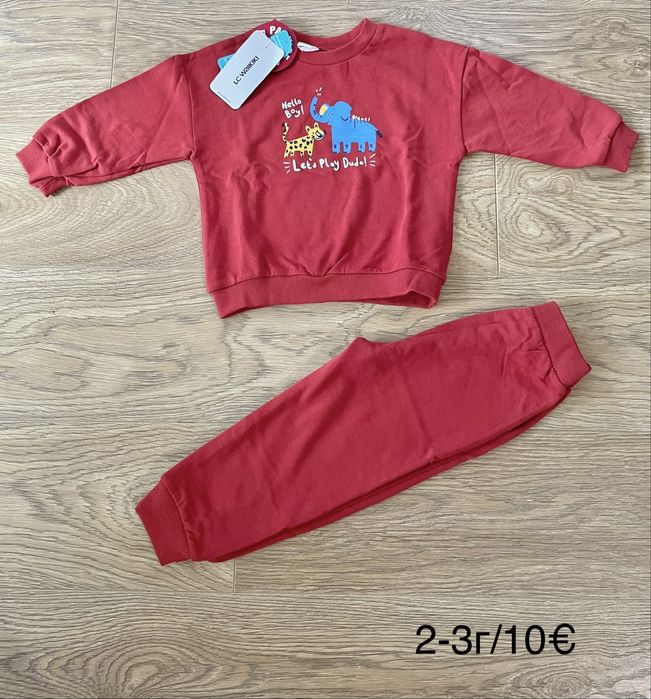 Нови комплекти, дънки, яке, блузи за момче 92,98 см