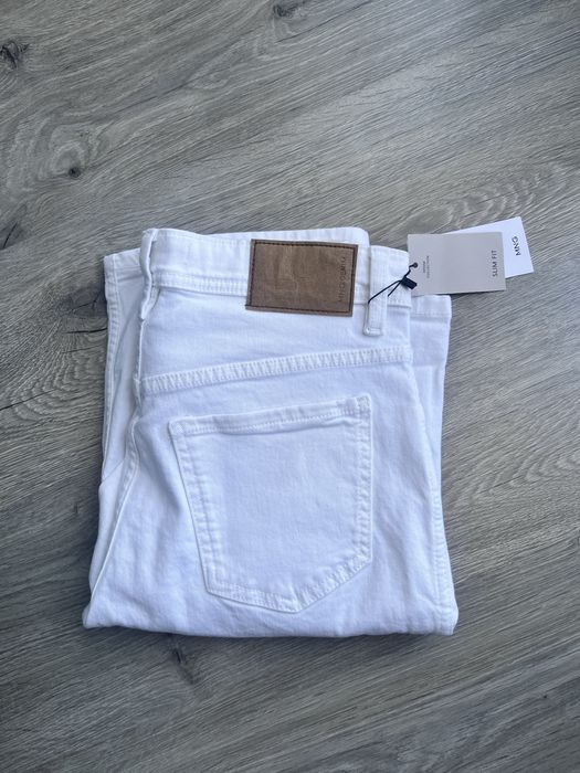 Blugi scurti barbati Mango slim fit, noi-cu eticheta