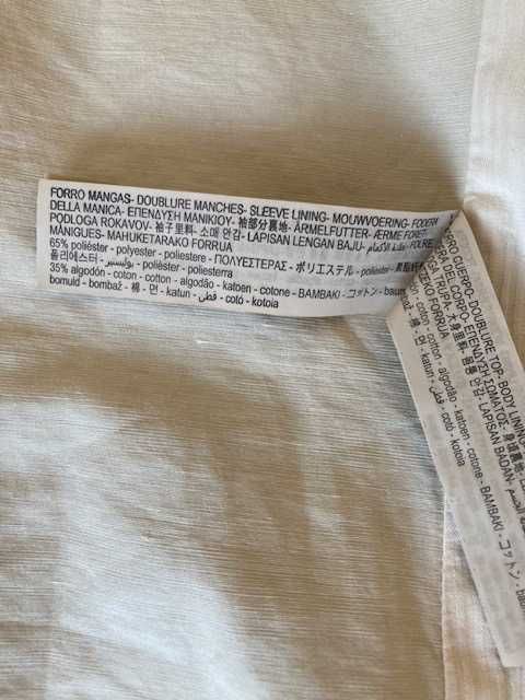 sacou vara Massimo Dutti, marimea 36