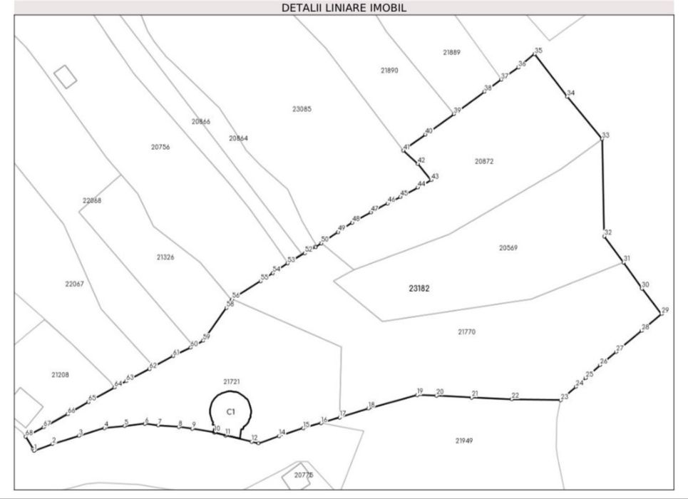 Casă în construcție de vânzare – Telega, Prahova | Teren 9.143 mp | Locație excelentă