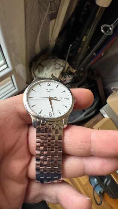 Tissot Silver Retro style
