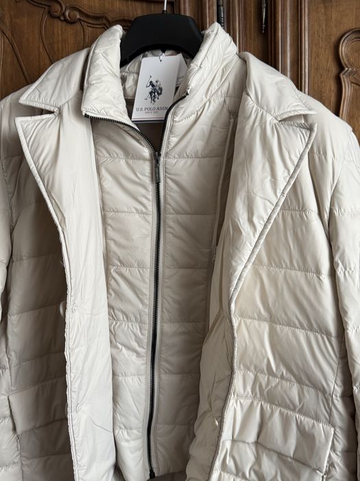 Geaca puf USPA barbti si geaca dos dublu