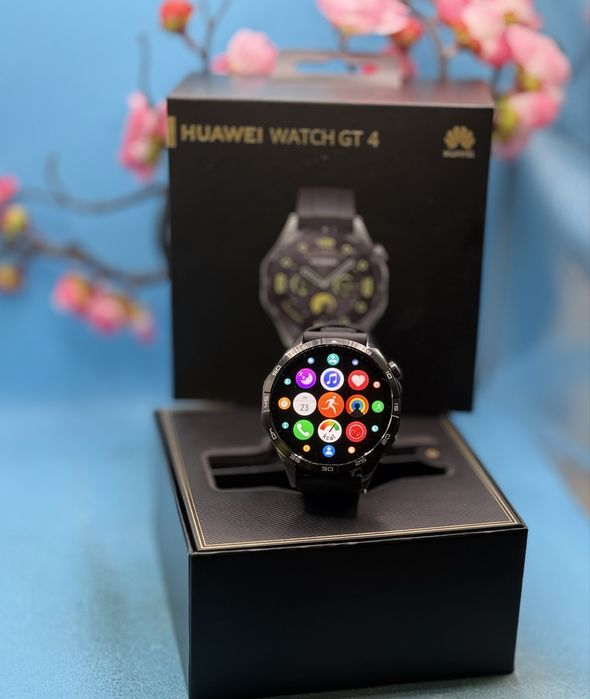 Мъжки смарт часовник Huawei Watch GT 4, 46 мм, Black