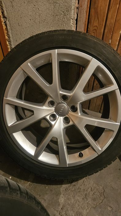Продавам джанти 19 цола със зимни гуми от Ауди А7