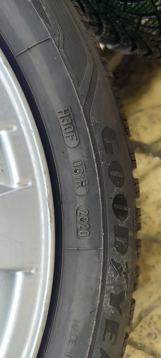 16-ки Джанти с зимни гуми 5х120 централен отвор  72.6