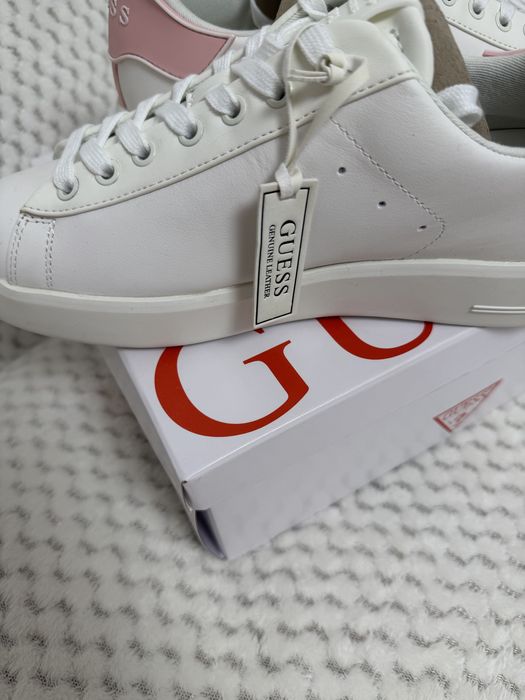 Pantofi sport de piele Guess