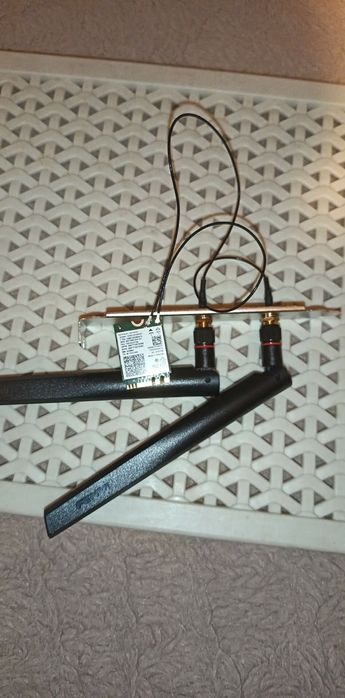 Placa wireles wifi intel ax 100 nvme m2