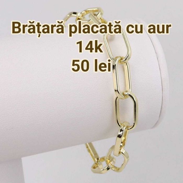 Bijuterii placate cu aur 14k