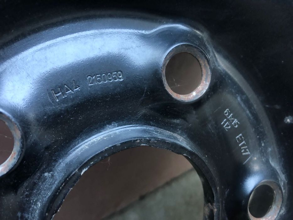 Roată de rezervă Audi A4, Volkswagen passat