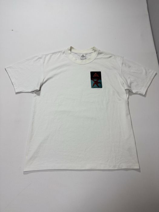 Tricou Nike ACG  star fish white & blue