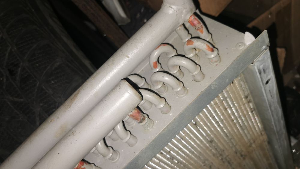 Вентилаторни конвектори 28 kw мощност с водна риза и медни тръби