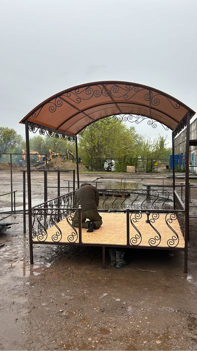 Навесы,Козерог,Беседка,Ворота,