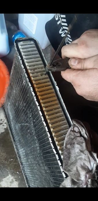 ремонт  радиаторов смотрите  фото