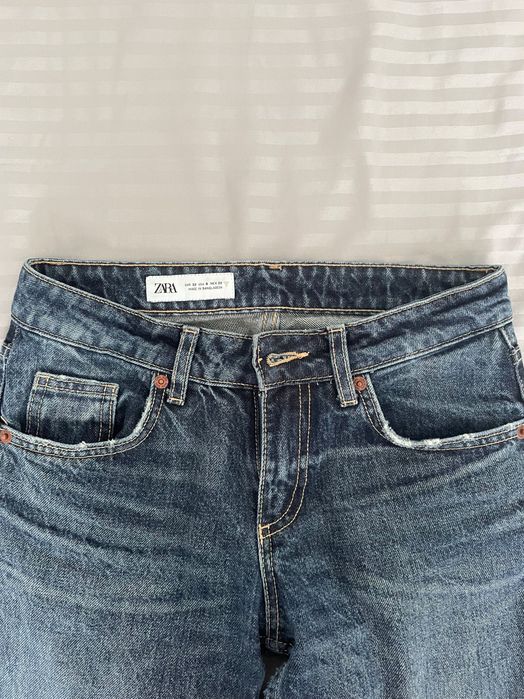 Дънки ниска талия ZARA