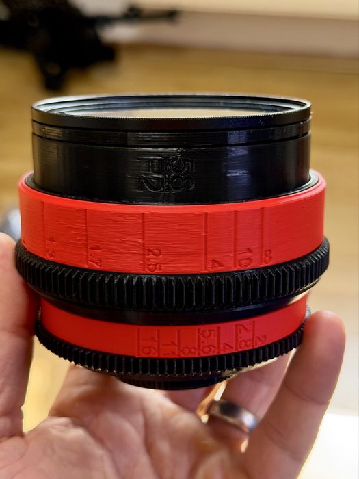 Vand carcasa printata 3d pentru obiectivul Helios 58 mm f2 (44-2 si 44-4)