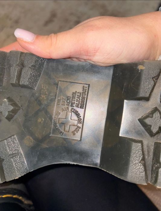 Bocanci de piele Dr  Martens Jadon