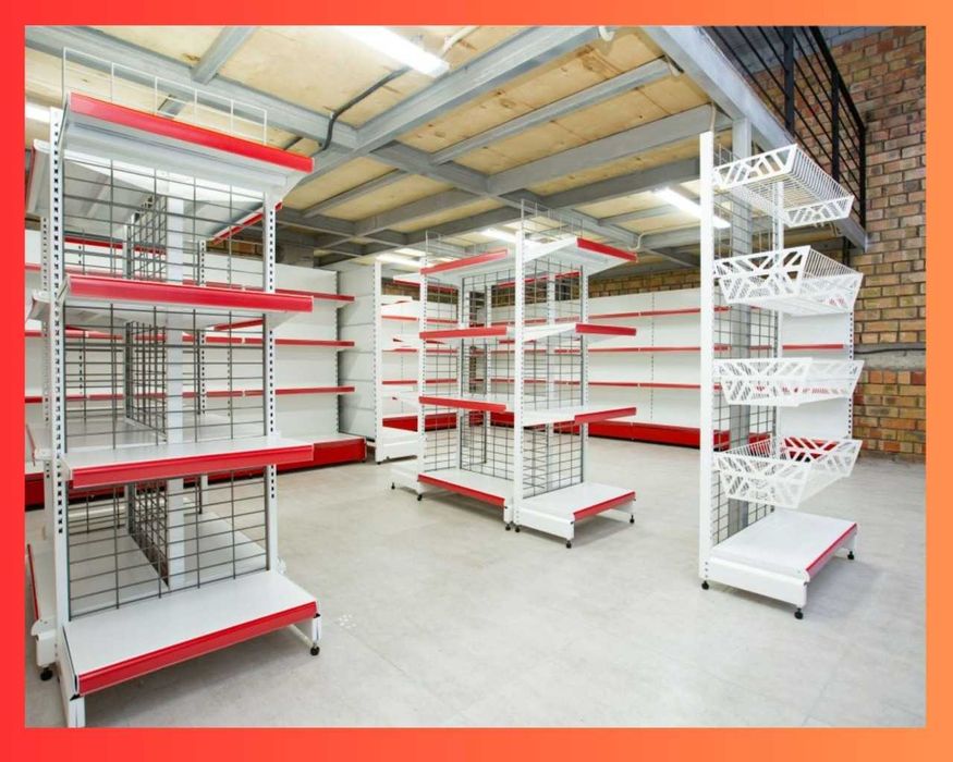 Железные стеллажи, полки стеллаж temir stellajlar savdo stellaj tokcha