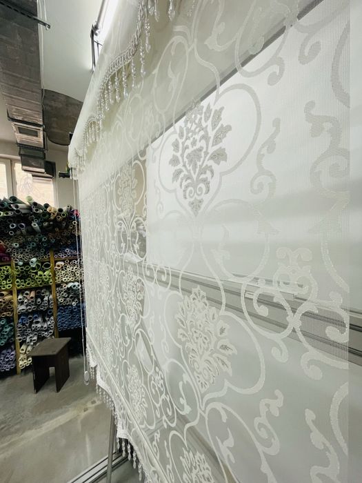 Жалюзи дуэт (двоиной ролл с тюлем)