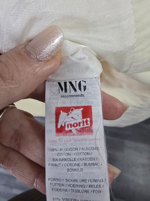 Palton Mango de dama marime M 100% bumbac