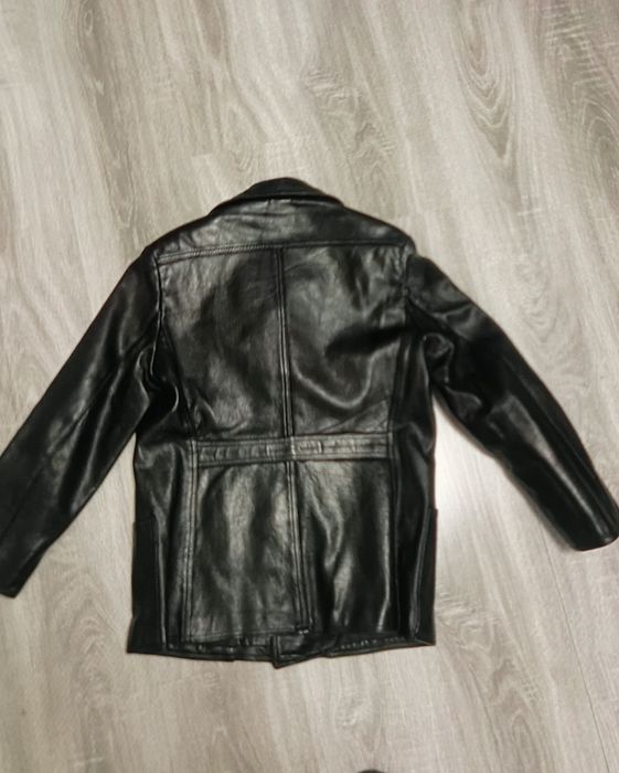 Кожаная куртка пиджак