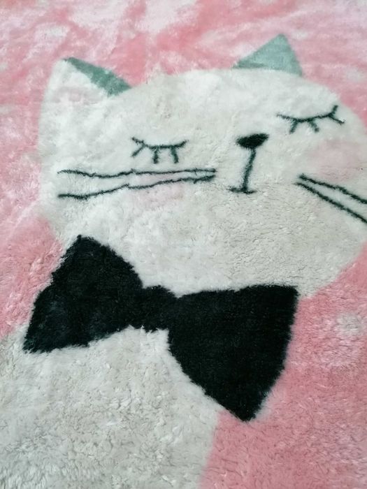 Covor Proud Kitty roz
