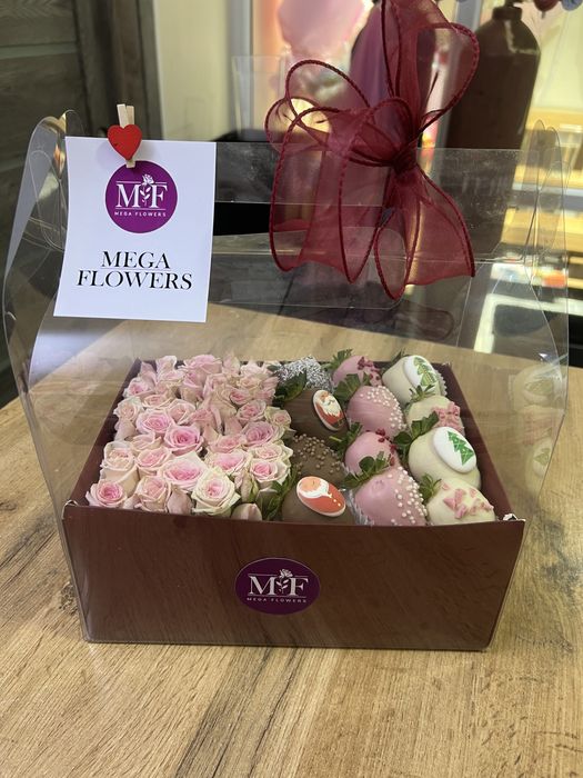 клубника в шоколаде Астана