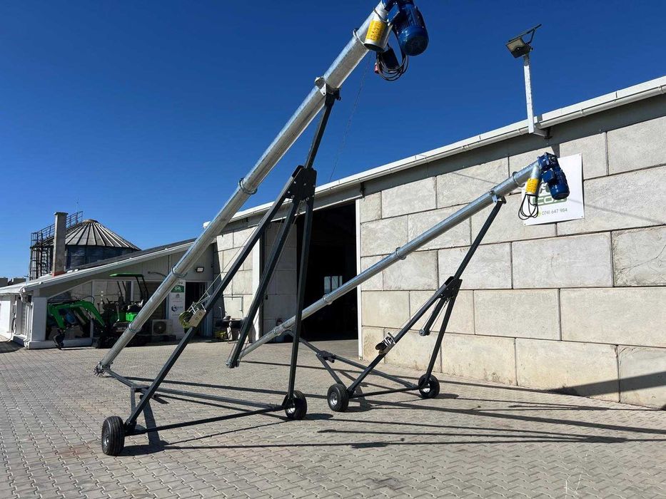 Шнек за зърно – 6 и 8 м (диаметър 140 мм) – Нов