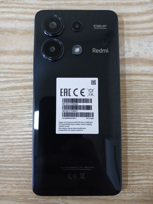 Redmi not 13 / 128 gb