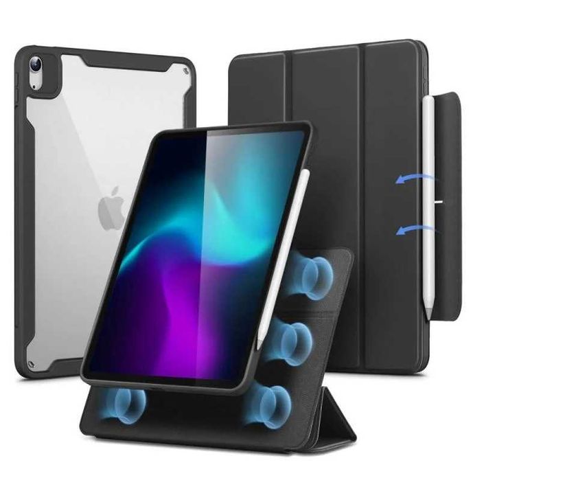 Husa Folie ecran APPLE iPad Air 4 5 6 2020 2022 2024 modele diferite