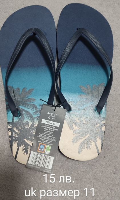 Промо! Плажни чехли нови