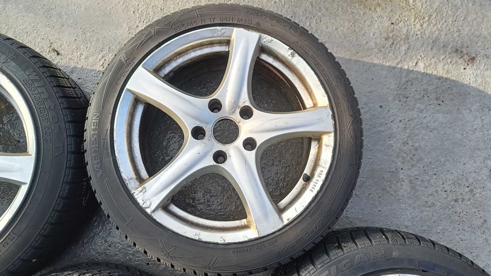 Jante Ronal R42 5x120 17 inch BMW Seria 3 + Cauciucuri/Anvelope Iarna