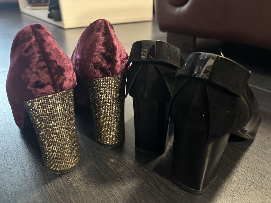 Дамски средно високи токчета