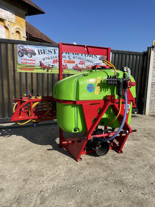 Tractor japonez Iseki 25 cai 4x4 cu freza plug