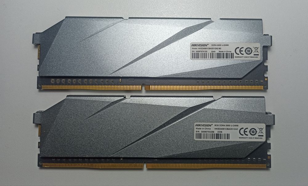 Оперативная память DDR4 16GB
