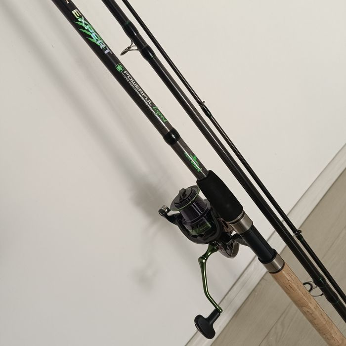 Set Feeder Lanseta Carbon 3,6m+mulineta Squadron 5000