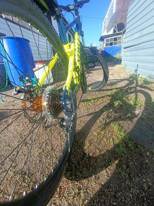 Горный велосипед, двухподвес