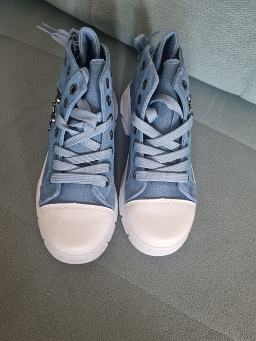 Джинсовые , Кроссы, Кеды