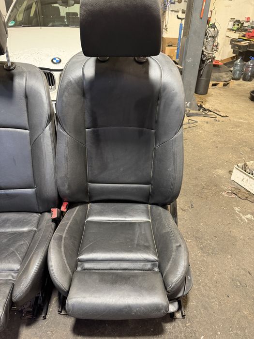 Черен рекаро салон за BMW F10 с подгрев