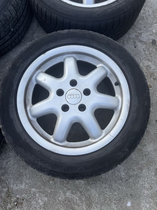 Джанти за ауди ronall 5x112 5бр с гуми 205/55/16