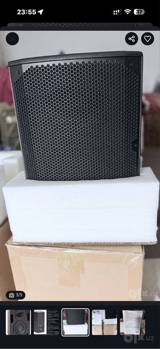 Колонки Turbosound и микшерный пульт Allen & Heath