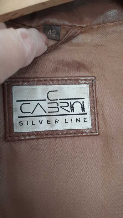 Дамско манто от естествена кожа