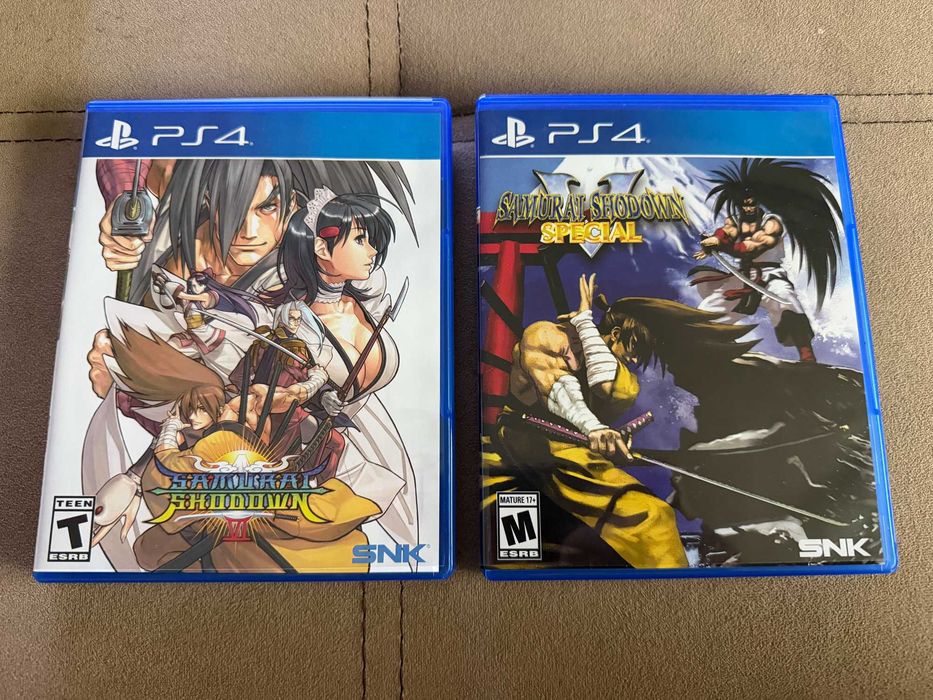 Samurai Shodown VI и V Special PS4 Limited Run games комплект