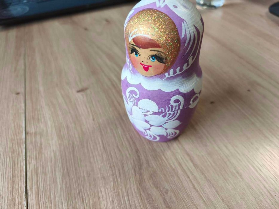 Дървена Матрьошка ръчна изработка от началото на 2000г