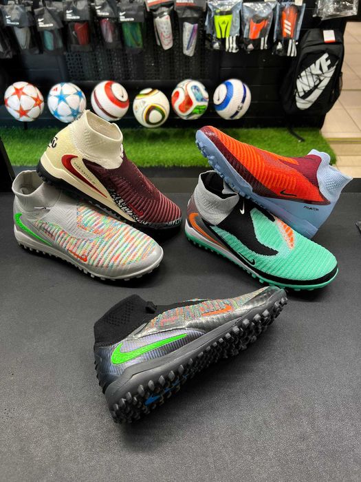 Футбольные сороконожки Nike Phantom GX для подростка